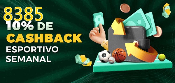 10% de bônus de cashback na 8385